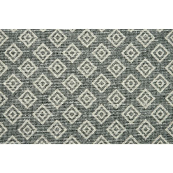 Natural Harmony Diamond Park Metal Custom Rug with Pad