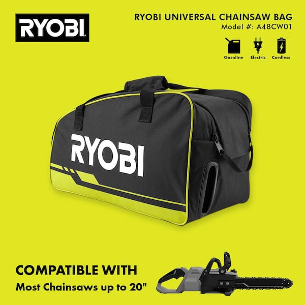 RYO RYOBI Universal Chainsaw Bag A48CW01 - The Home Depot