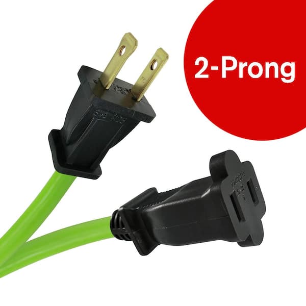 HDX 100 ft. 16/2 Light Duty Indoor/Outdoor Extension Cord, Green