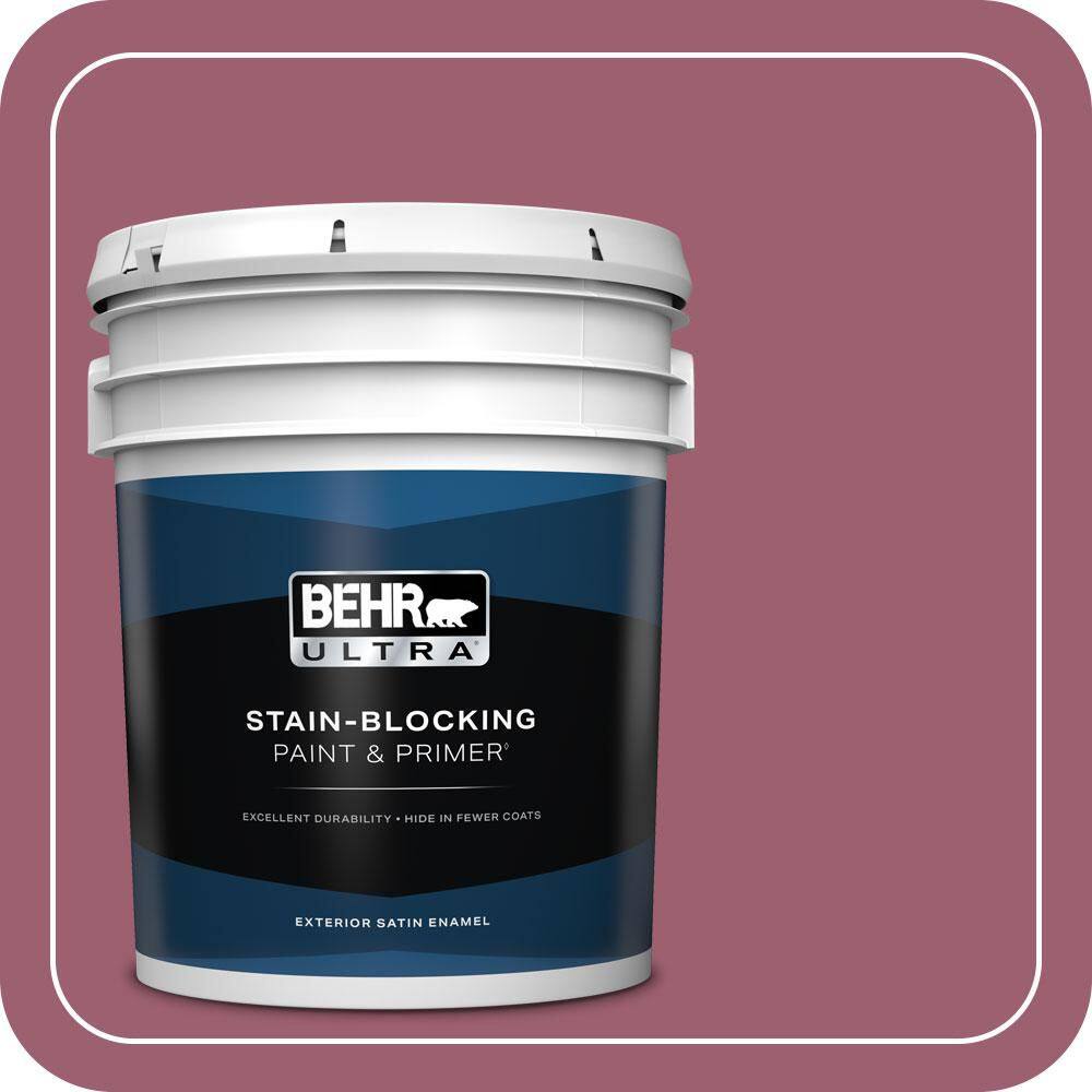 5 gal. #M130-6 Tropical Hibiscus Satin Enamel Exterior Paint & Primer price history on PriceWatchPro
