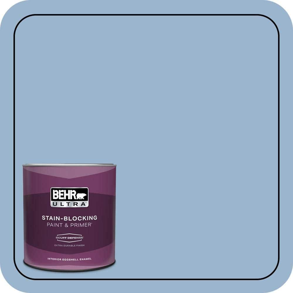 1 qt. #PPU14-10 Blue Suede Extra Durable Eggshell Enamel Interior Paint & Primer price history on PriceWatchPro
