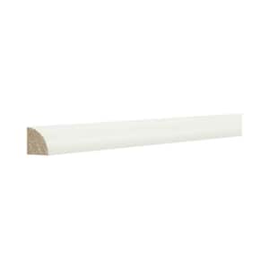 Princeton Series 96 in. W x 0.75 in. D x 0.75 in. H Quarter Round Molding Cabinet Filler in Off-White