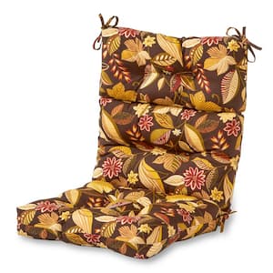 Timberland Floral Outdoor High Back Dining Chair Cushion