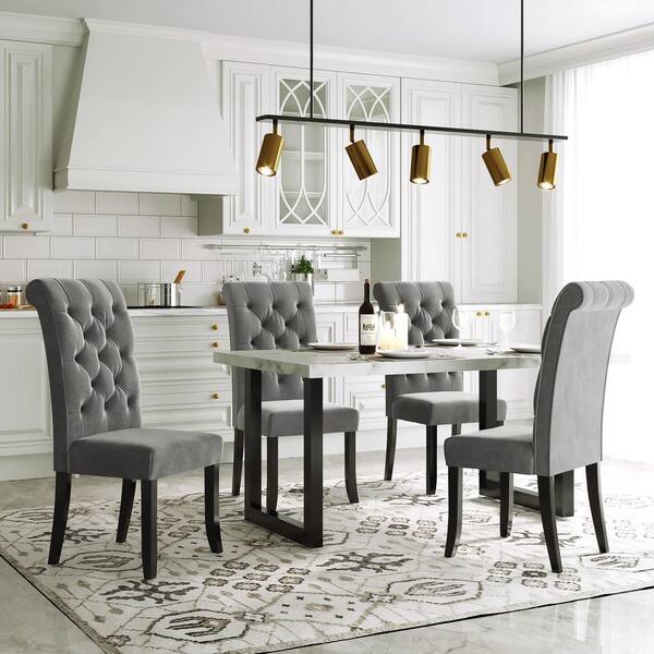 grey kitchen chairs