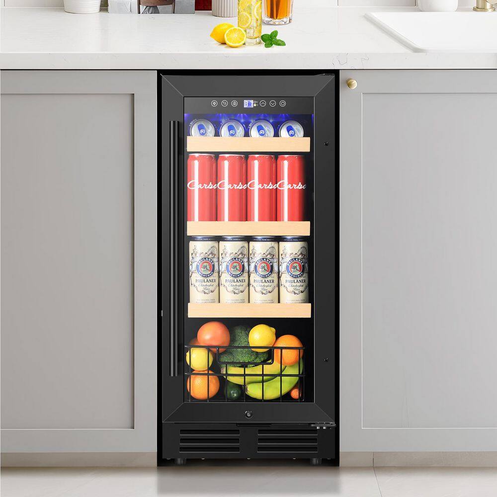 Single Zone 51-Bottles Built-in and Freestanding Wine Cooler with Childproof Lock in Stainless Steel price history on PriceWatchPro