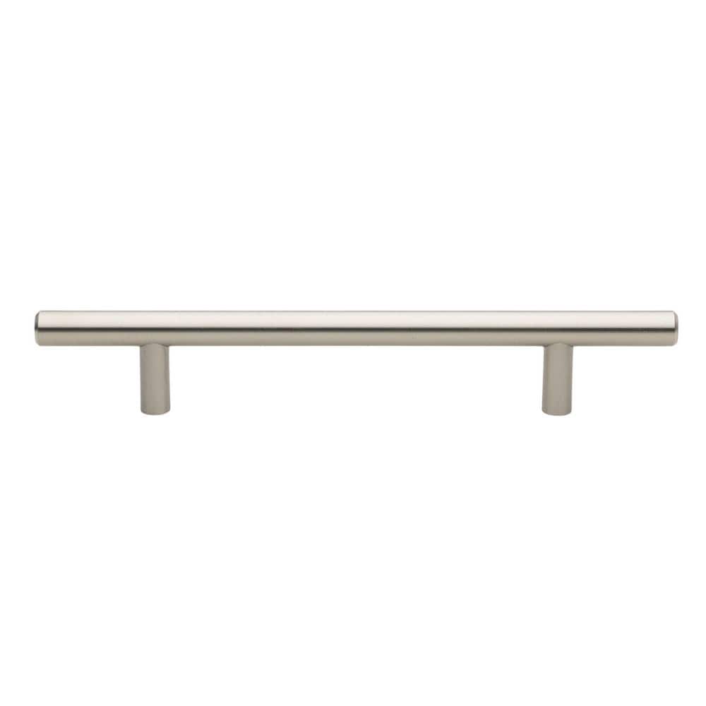 Stainless Steel 5-1/16" Modern Cabinet Bar Pulls Set