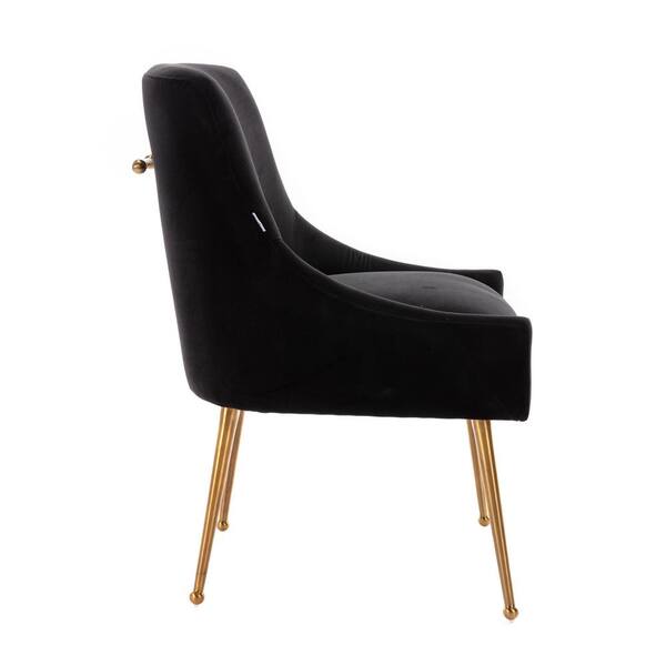 surles velvet side chair