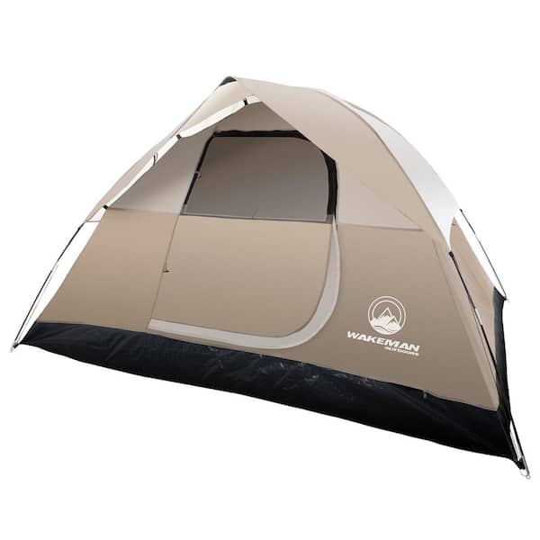 Wakeman Outdoors 4-Person Dome Tent