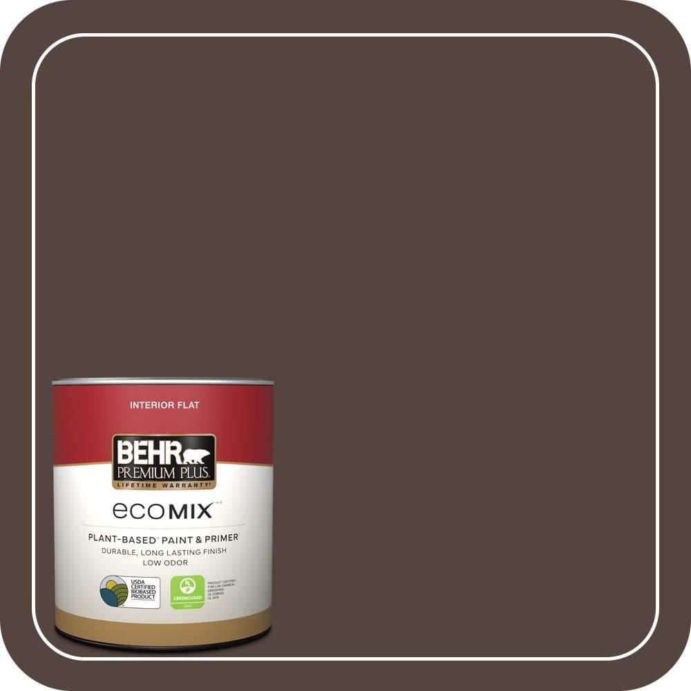 1 qt. Home Decorators #HDC-MD-13 Rave Raisin Flat EcoMix Plant-Based Interior Paint & Primer price history on PriceWatchPro