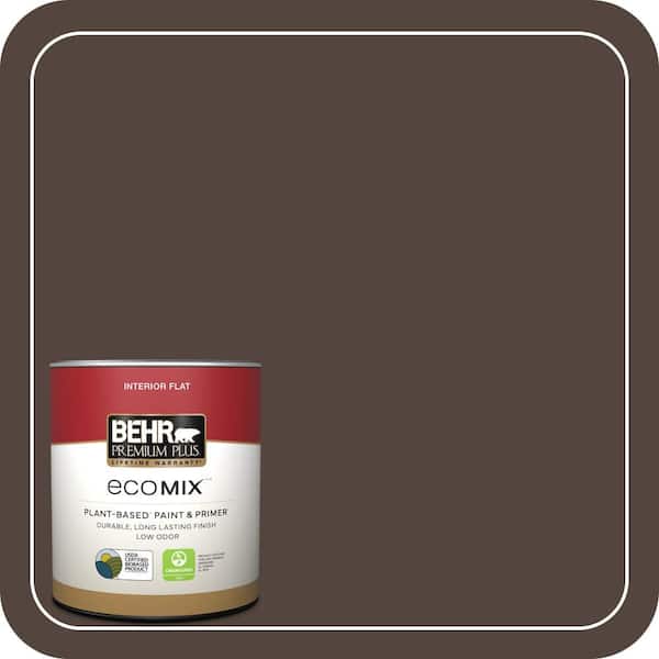 BEHR PREMIUM PLUS 1 qt. Home Decorators #HDC-MD-13 Rave Raisin Flat ...