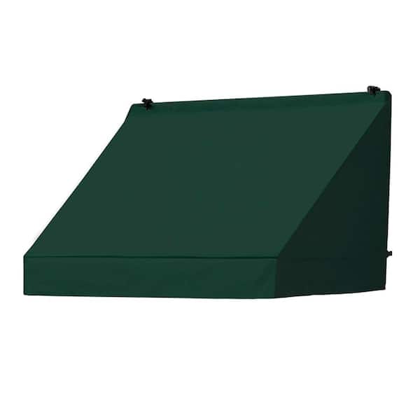 Awnings in a Box 4 ft. Classic Fixed Awnings in a Box Replacement Cover in Forest Green