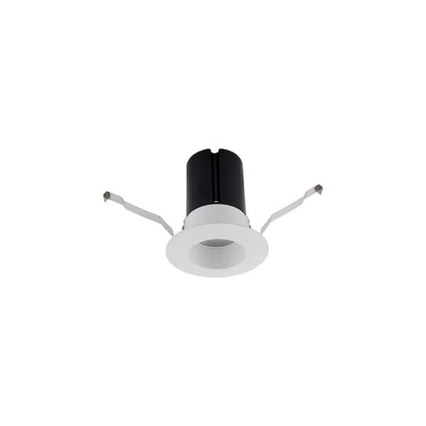 WAC Lighting Ion 2 in. 3000K Round Remodel Recessed Integrated LED Kit with Housing in White