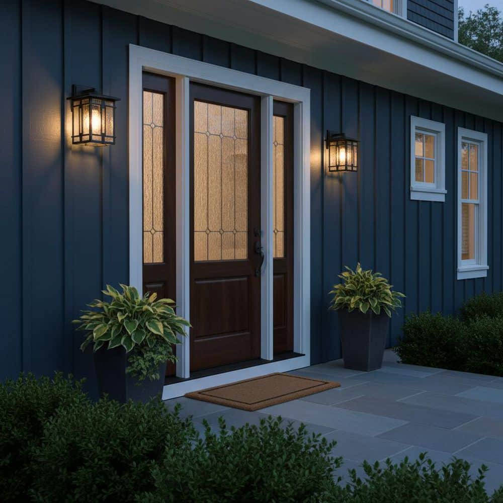 Tucker Small 1-Light Museum Black Outdoor Wall Lantern Sconce price history on PriceWatchPro