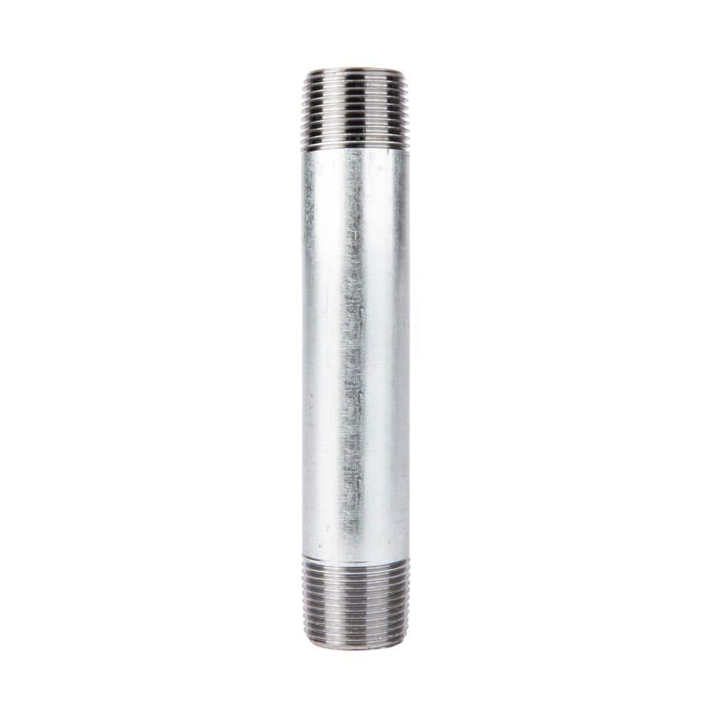 Everflow Supplies - Tubo Galvanizado Largo Precortado Con 1/2" De
