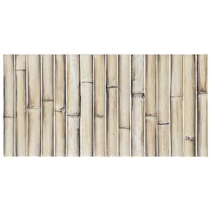 Bamboo Haven Sandy White 5-7/8 in. x 11-7/8 in. Ceramic Wall Tile (9.8 sq. ft./Case)