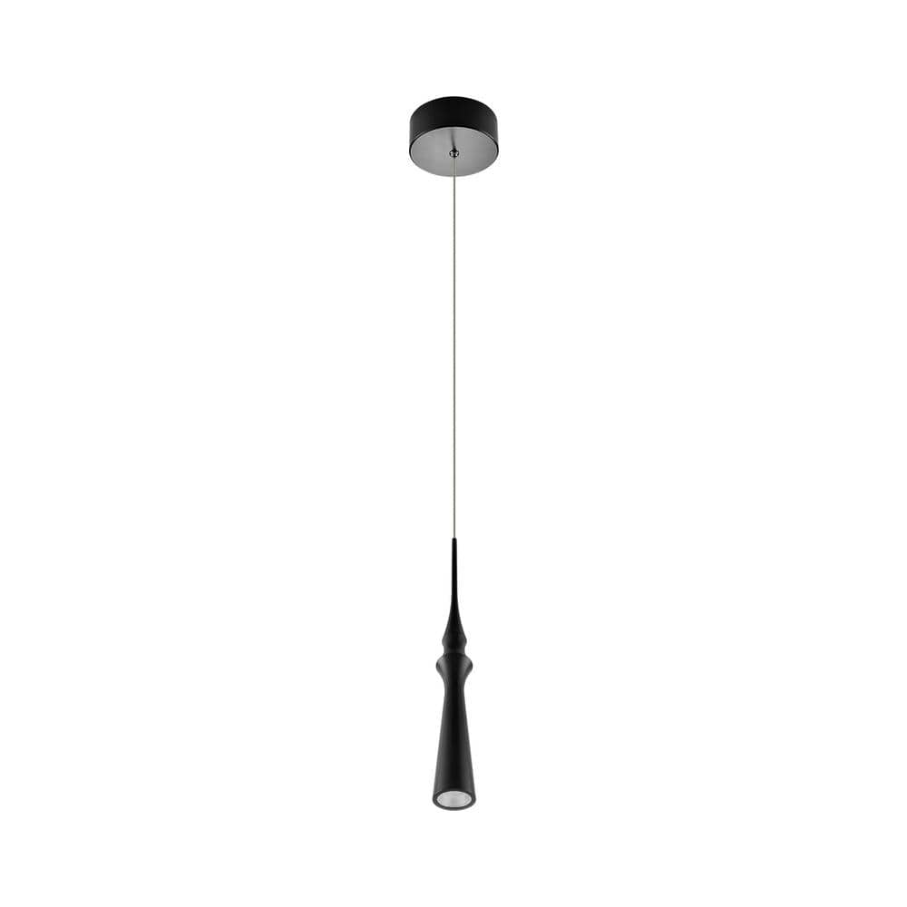 Polaris Mini Black Aluminum 81'' LED Pendant Light