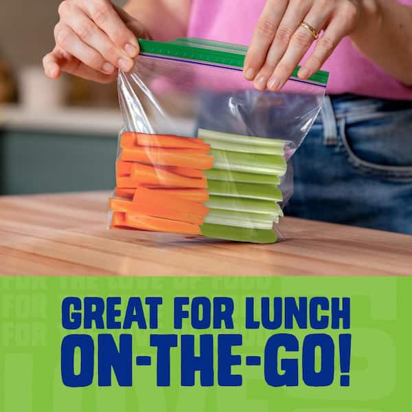 Reviews for Ziploc Sandwich Bags with EasyGuide (105 Count) | Pg 2