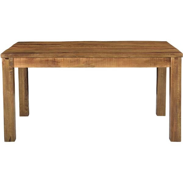 Hanover 36 in. Rectangle Natural Wood Dining Table (Seats 4-6)