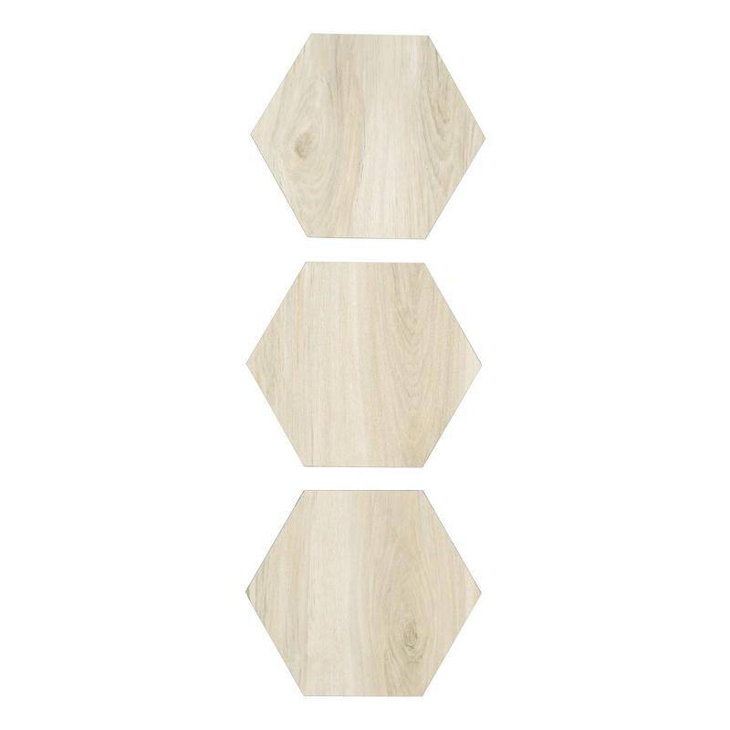 Pistachio Hexagon Peel and Stick Vinyl Floor Tiles