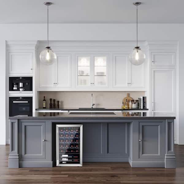 24 Bottle Single Zone Wine Cooler Small Wine Fridge