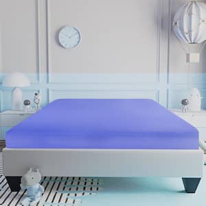 Doze Blue 6 in. Firm Gel Memory Foam Bed in a Box Mattress with Aloe Vera Cover, Twin