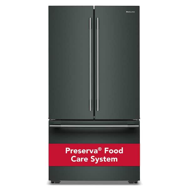 36 in. 24.3 cu. ft. Counter-Depth French Door Refrigerator in Juniper with Internal Water Dispenser