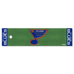 FANMATS NHL Retro St. Louis Blues Blue 5 ft. x 8 ft. Plush Area Rug 35586 -  The Home Depot