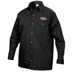 Fire Resistant Medium Black Cloth Welding Shirt