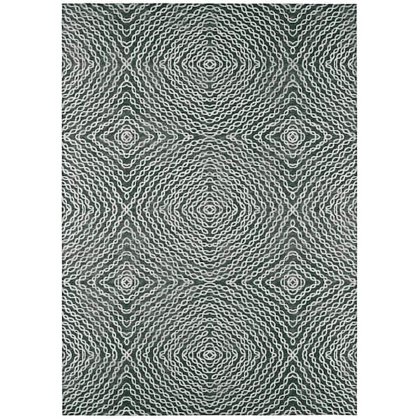 Addison Rugs Evolve Mink 3 ft. x 5 ft. Geometric Area Rug