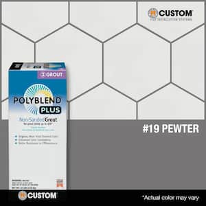 Polyblend Plus #19 Pewter 10 lb. Unsanded Grout