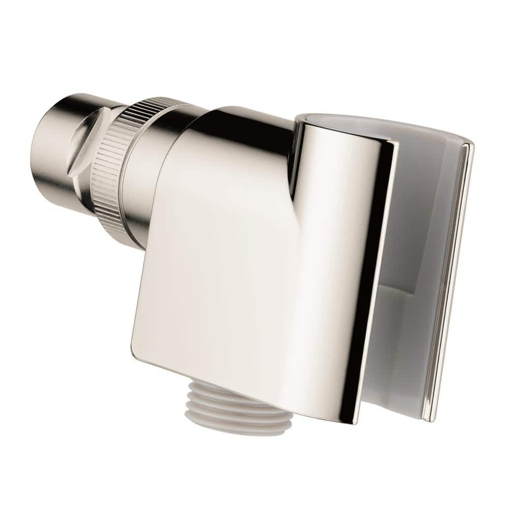 Polished Nickel Modern Shower Arm Bracket