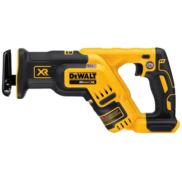 DEWALT 20V MAX XR Cordless Brushless Compact Reciprocating Saw and (1) 20V  6.0Ah Battery DCS367BwDCB206 - The Home Depot