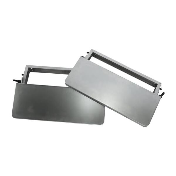 Folding Infeed/Outfeed Tables for JWDS-2244 Drum Sander