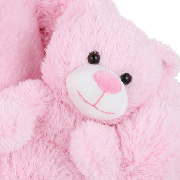 59 in. Giant Pink Bear with Baby D175281A - The Home Depot