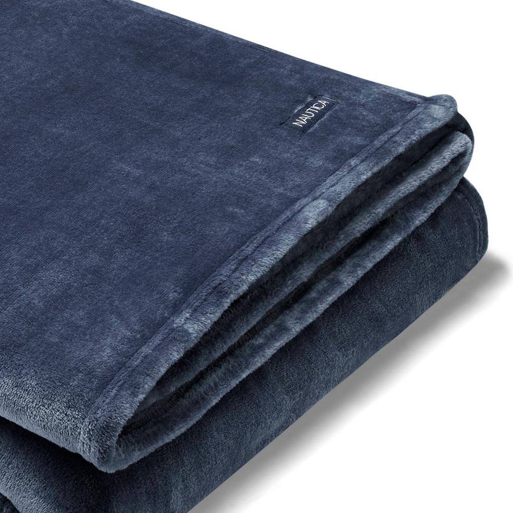 Navy Full Ultra Soft Fleece Blanket