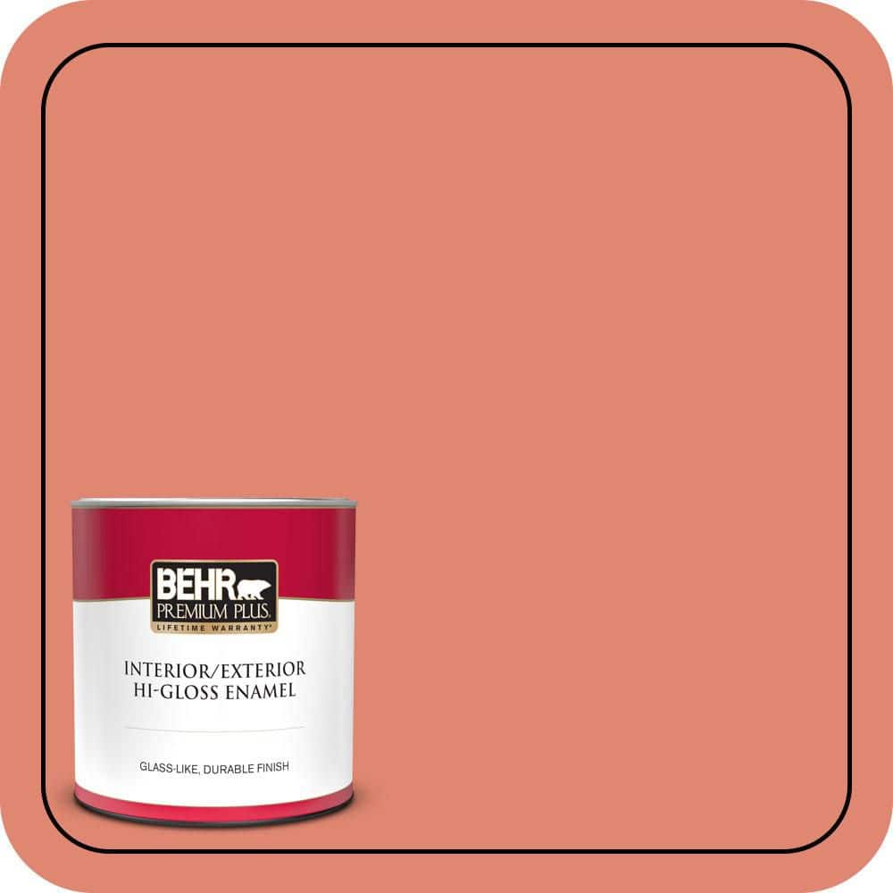 1 qt. #200D-5 Guava Jam Hi-Gloss Enamel Interior/Exterior Paint & Primer price history on PriceWatchPro
