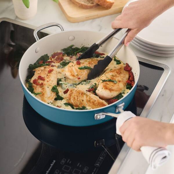 KitchenAid Hard-Anodized Ceramic Induction 5 qt. Aluminum Nonstick