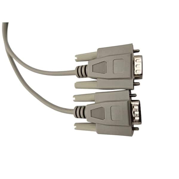 Câble Série RS232 (DB9) Mâle-Mâle - 5 Mètres Câble Série RS232 (DB9) Mâle-Mâle - 5 Mètres