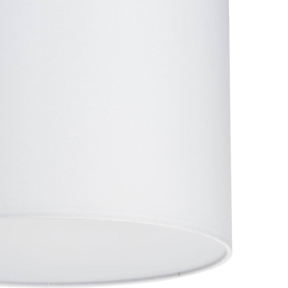 Elegant Drum Shade Pendant Light in Brushed Nickel with Glass Diffuser