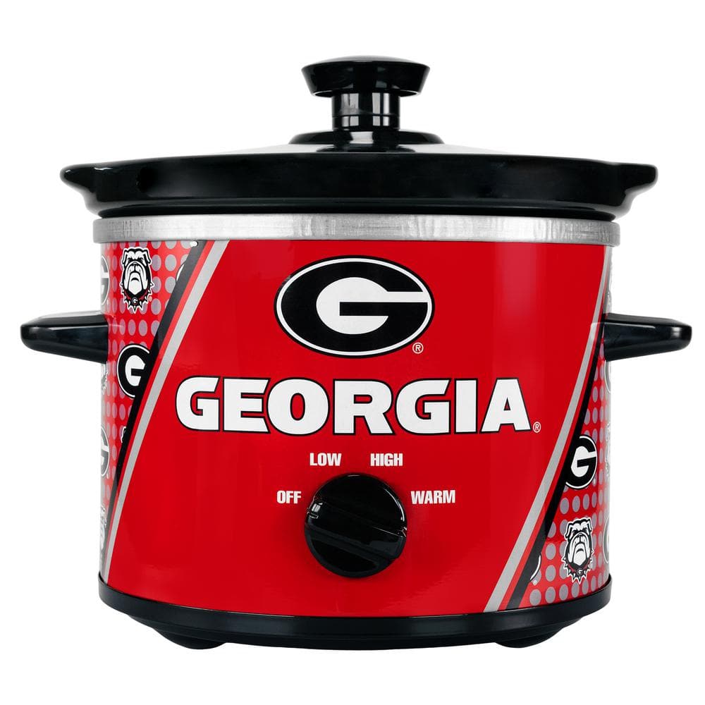 2 qt. Georgia Bulldogs Red Slow Cooker