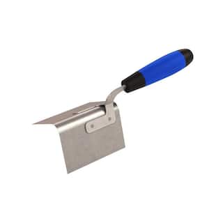 Outside Corner Bullnose 5 in. x 3-1/2 in. Finishing Trowel with Comfort Grip Handle