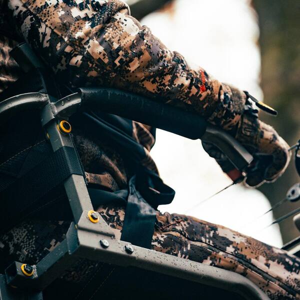 Rivers Edge Bow Hanger With Locking Cam - Extends To 24 Inches For Tree Stand Hunting Gear