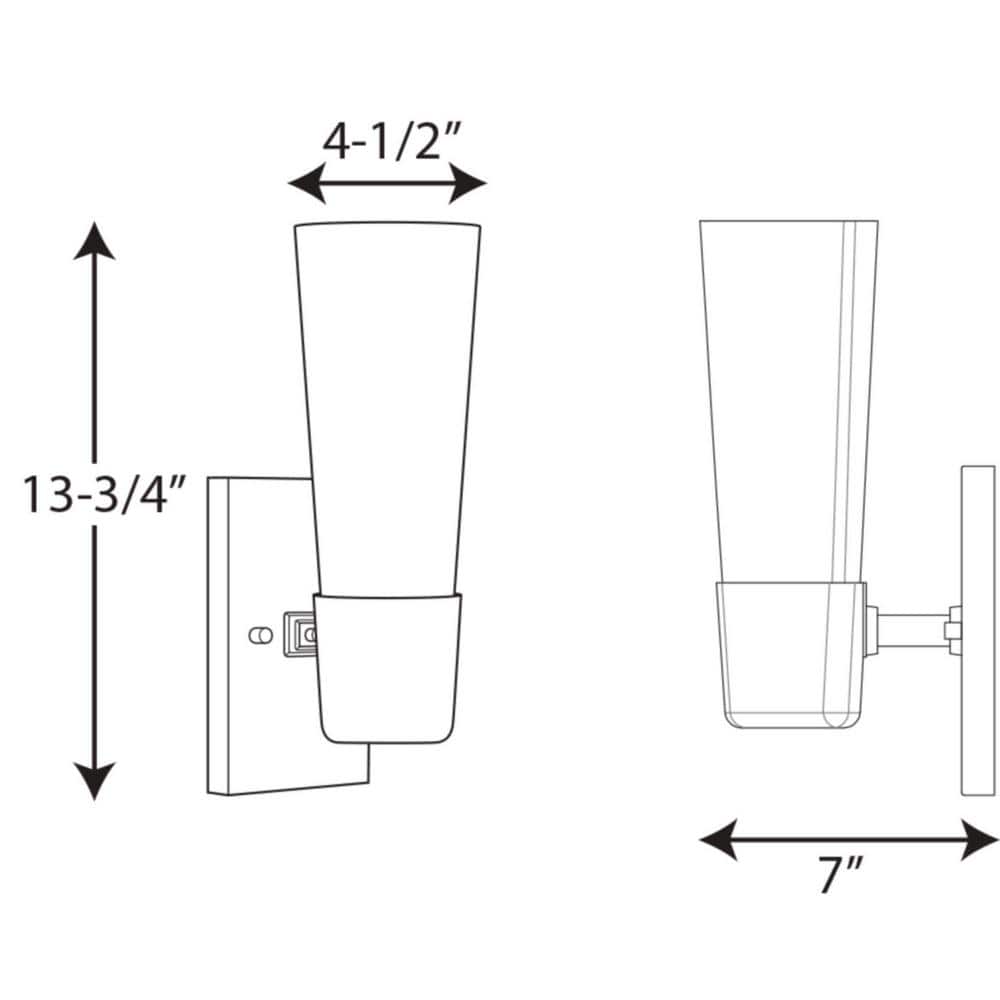 Zura Brushed Nickel 14" Modern Outdoor Wall Sconce