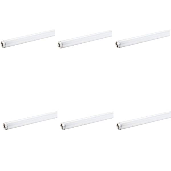 15-Watt 18 in. Linear T12 Fluorescent Tube Light Bulb, Soft White (3000K) (6-Pack)
