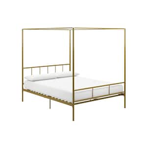 Marion Gold Full Size Canopy Bed