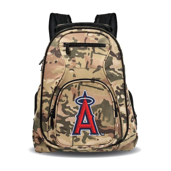 Mojo Los Angeles Angels 19 in. Premium Laptop Backpack-CAMO