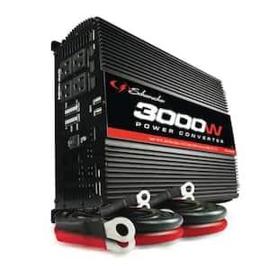 3000-Watt 12-Volt Battery Power To 120-Volt AC Power Inverter