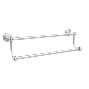 Waverly Place Collection 24 in. Double Towel Bar in Satin Chrome