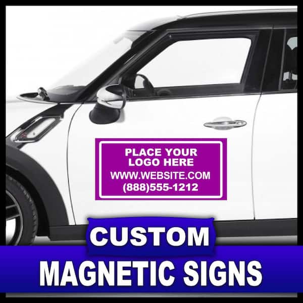 Magnetic Vehicle Signs | Car Door, Van & Taxi Magnetic Signs