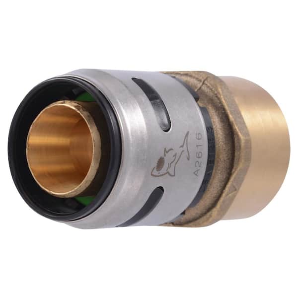 SharkBite 1 in. Push-to-Connect EVOPEX x FIP Brass Adapter Fitting